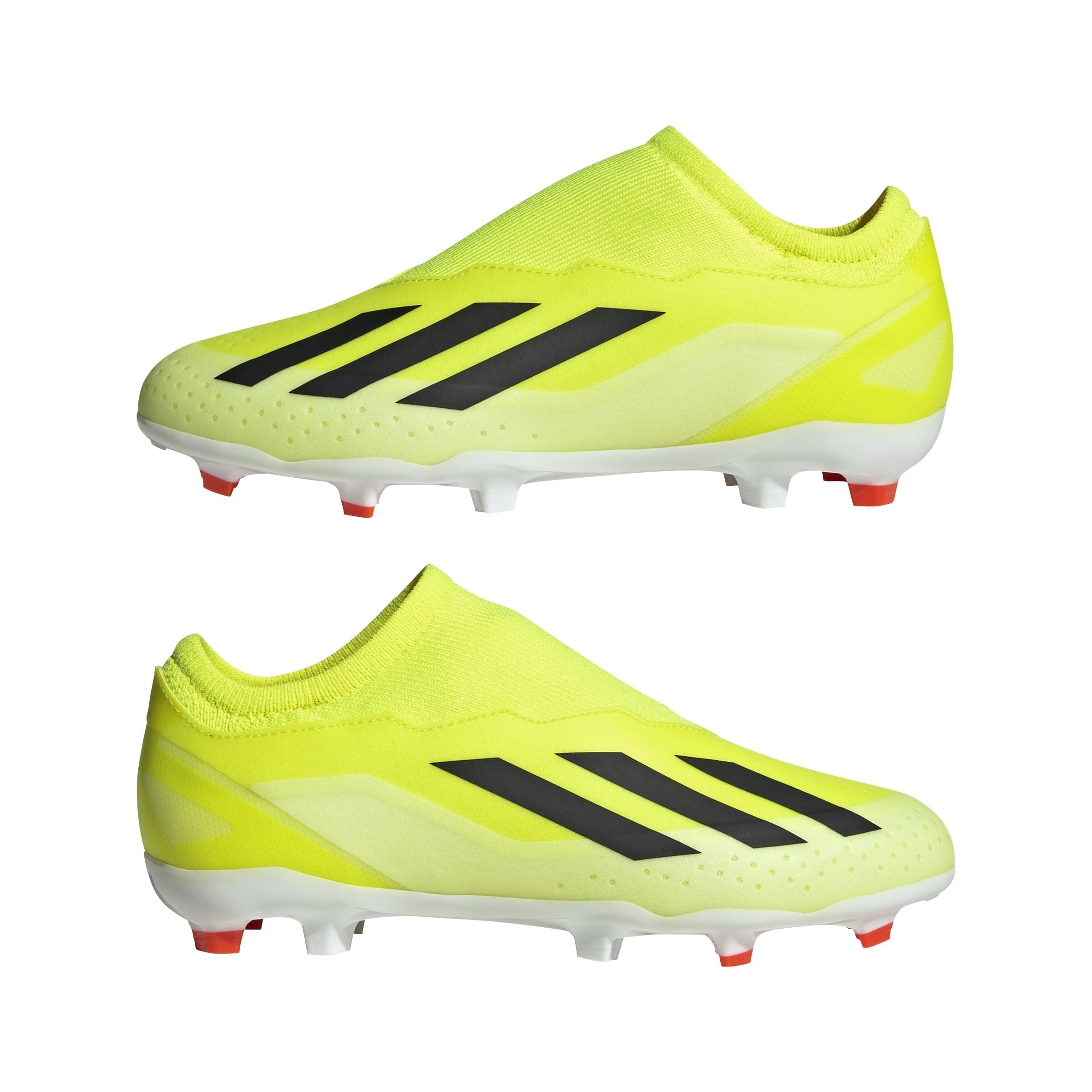 adidas X Crazyfast League LL FG J Fussballschuhe Kinder gelb 28,5