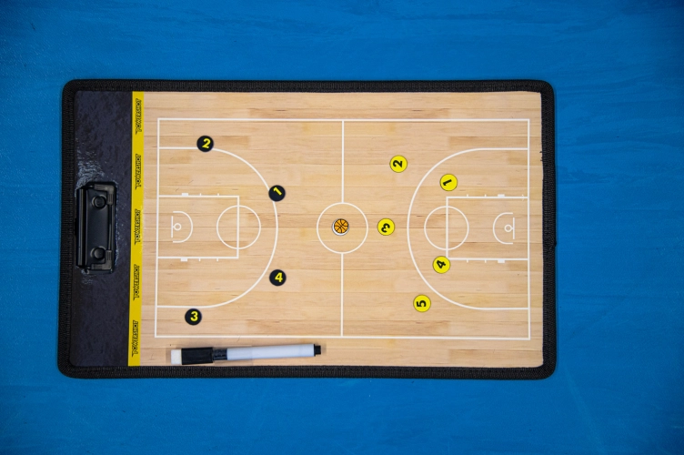 Lynxsport GmbH Taktikboard  Doppelseitig "Basketball"