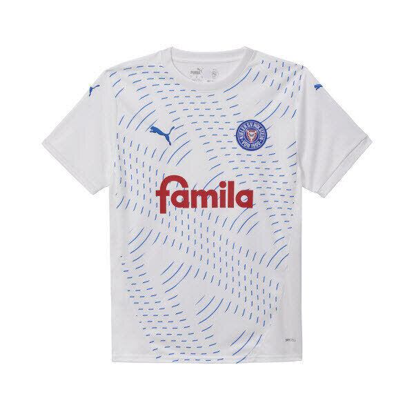 Puma Holstein Kiel Auswärtstrikot Saison 2024/2025 Kinder puma white-ignite blue L