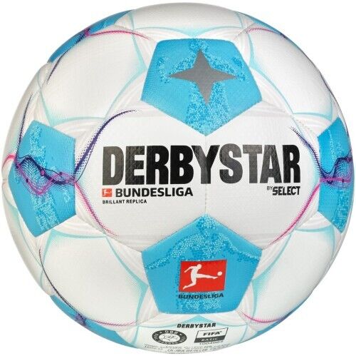 Derbystar Bundesliga Brillant Replica Light v24 Trainingsball 10er PaketDerbystar Bundesliga Brillant Replica Light v24 Trainingsball blau/weiß 4
