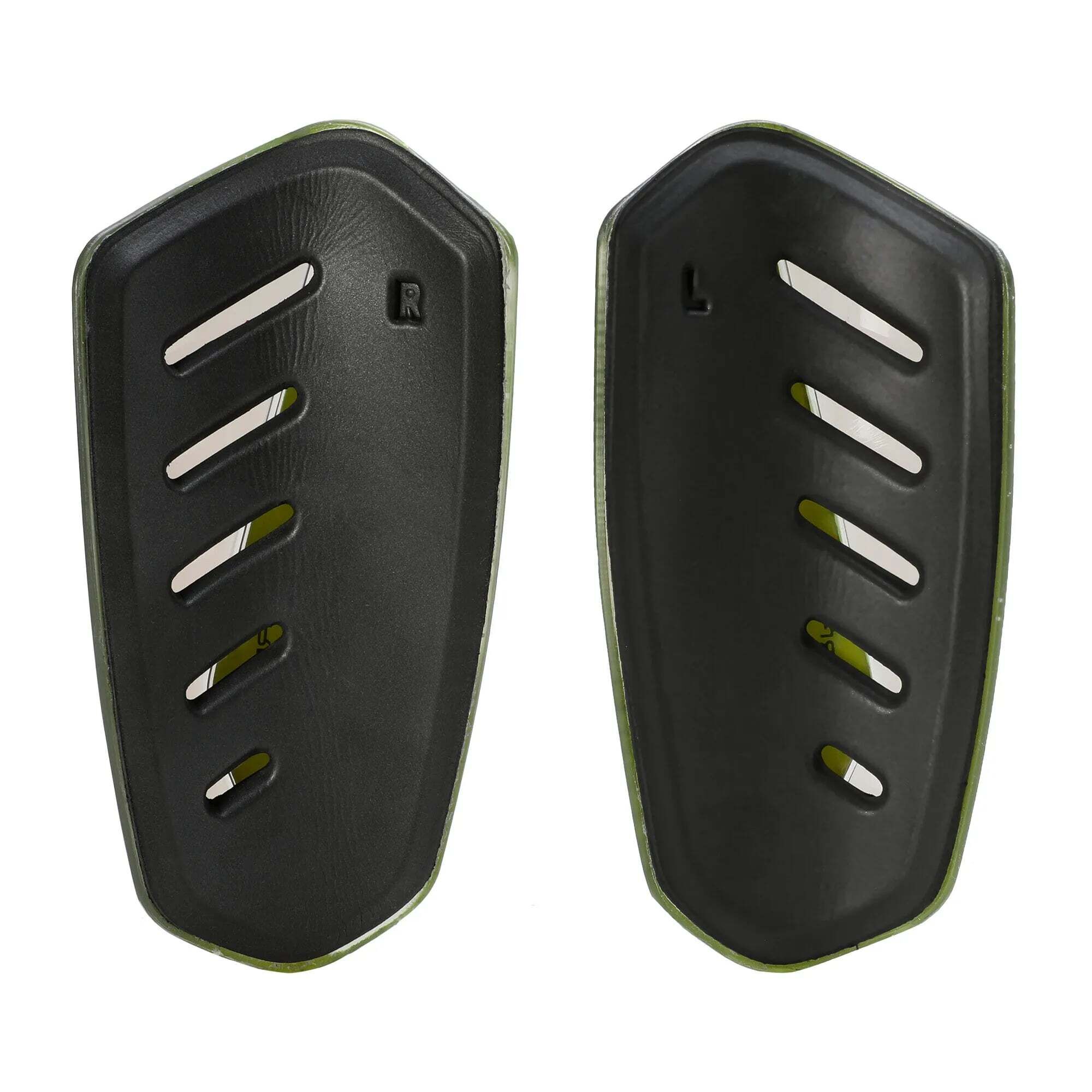 Puma Ultra Flex Sleeve Schienbeinschoner yellow alert-puma aged silver L