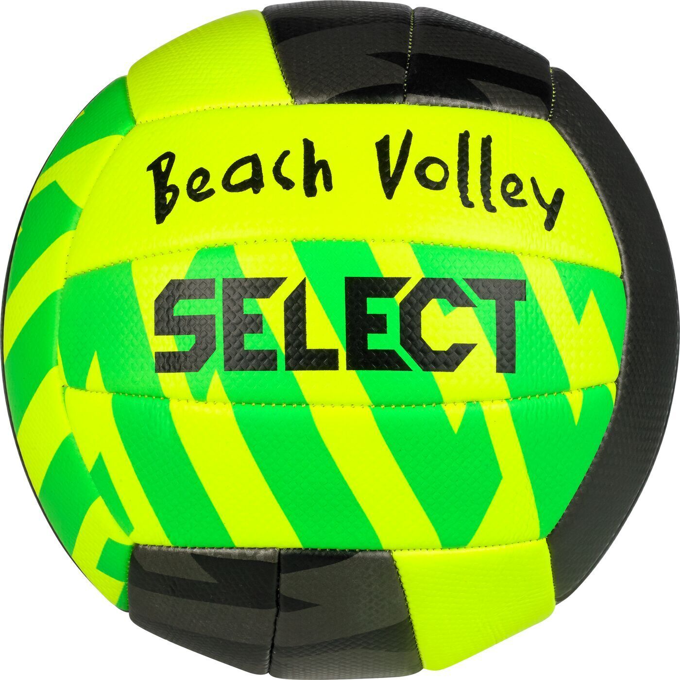 Select Beach Volleyball v24, gelb grün schwarz, 5