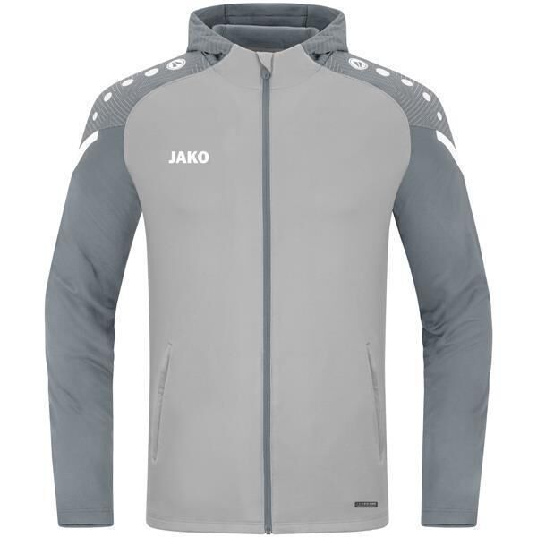JAKO Kapuzenjacke Performance XL Soft Grey/Steingrau