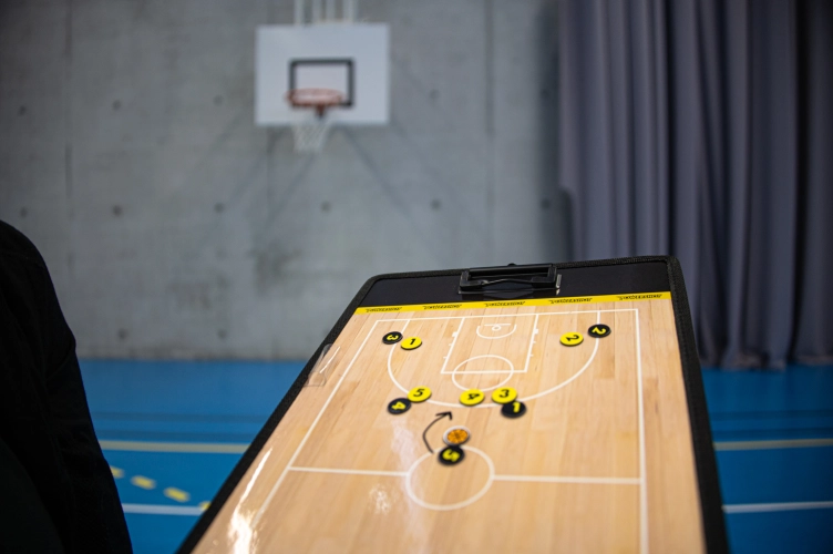 Lynxsport GmbH Taktikboard  Doppelseitig "Basketball"