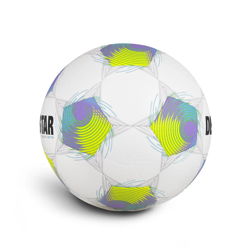 20er Ballpaket Derbystar FB-BRILLANT S-LIGHT 290 v26 Jugend Trainingsball weiß/grün/lila 3