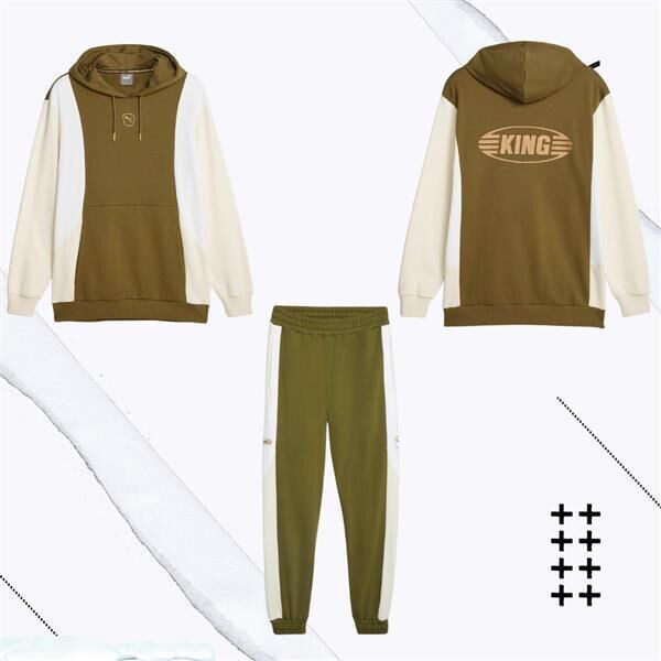 Puma King Kollektion Set Olive drab-aplpine snow L Olive drab-aplpine snow XXL Puma King Kollektion Set Olive drab-aplpine snow L Olive drab-aplpine snow XXL