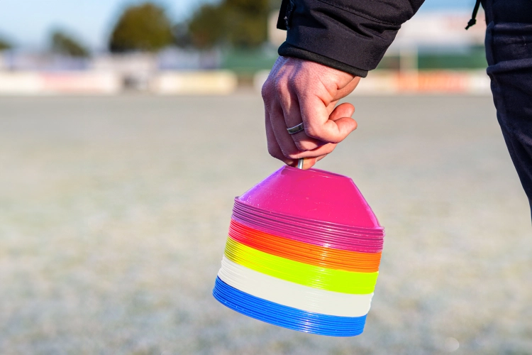 Lynxsport GmbH Mini-Markierungshütchen flexibel - 12cm ⌀ - 50er-Set