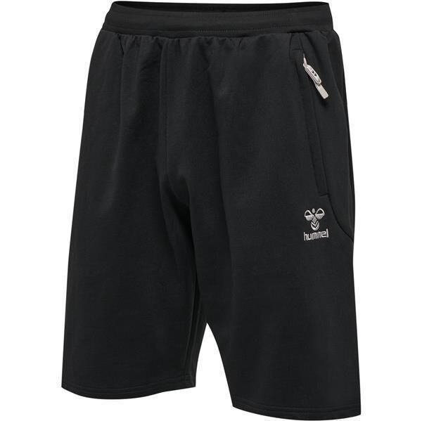Hummel hmlMOVE GRID COTTON SHORTS - BLACK - S Hummel hmlMOVE GRID COTTON SHORTS - BLACK - S