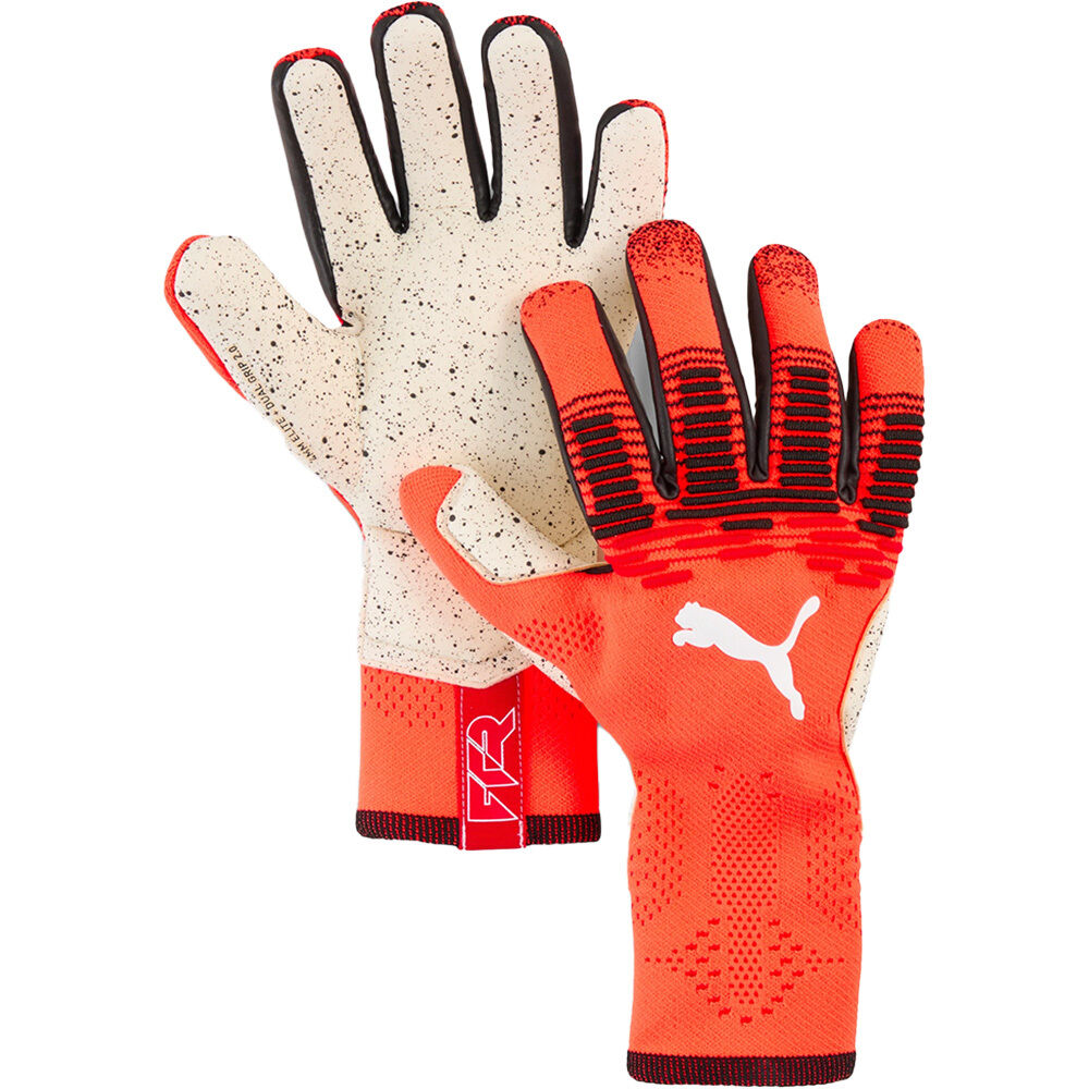 Puma Future Ultimate NC Torwarthandschuhe glowing red-puma red-puma black 9,5