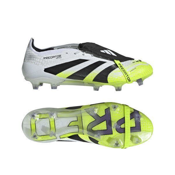 adidas Predator Elite FT FG Fussballschuhe weiß/schwarz/gelb  3½ (36 EU) adidas Predator Elite FT FG Fussballschuhe