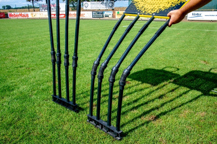 Lynxsport GmbH Freistoßmauer - 3er-Set Trainingsdummy - Zusammenklappbar