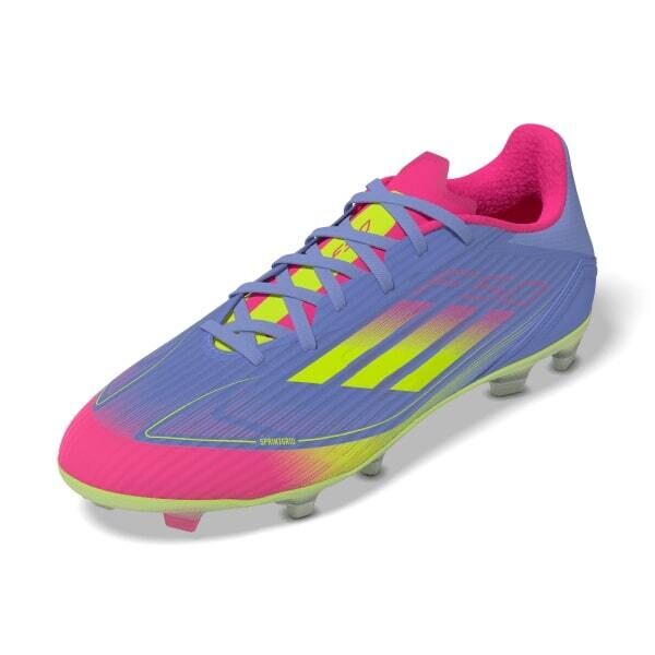 adidas F50 LEAGUE FG/MG Fussballschuhe adidas F50 LEAGUE FG/MG Fussballschuhe blau/gelb/pink 13 (48 2/3 EU)