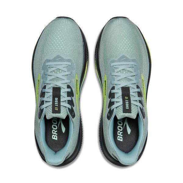 BROOKS Ghost 17 Herren Laufschuhe gray mist/yucca/nightlife 46
