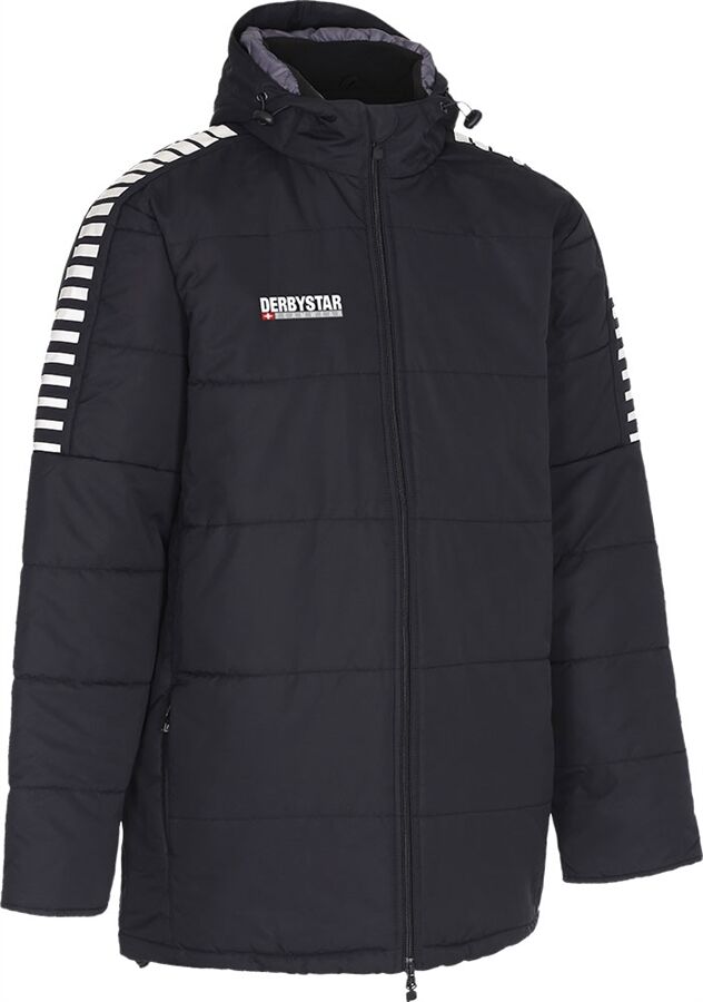 Derbystar Hyper Stadionjacke, schwarz weiss, XXL Derbystar Hyper Stadionjacke, schwarz weiss, XXL