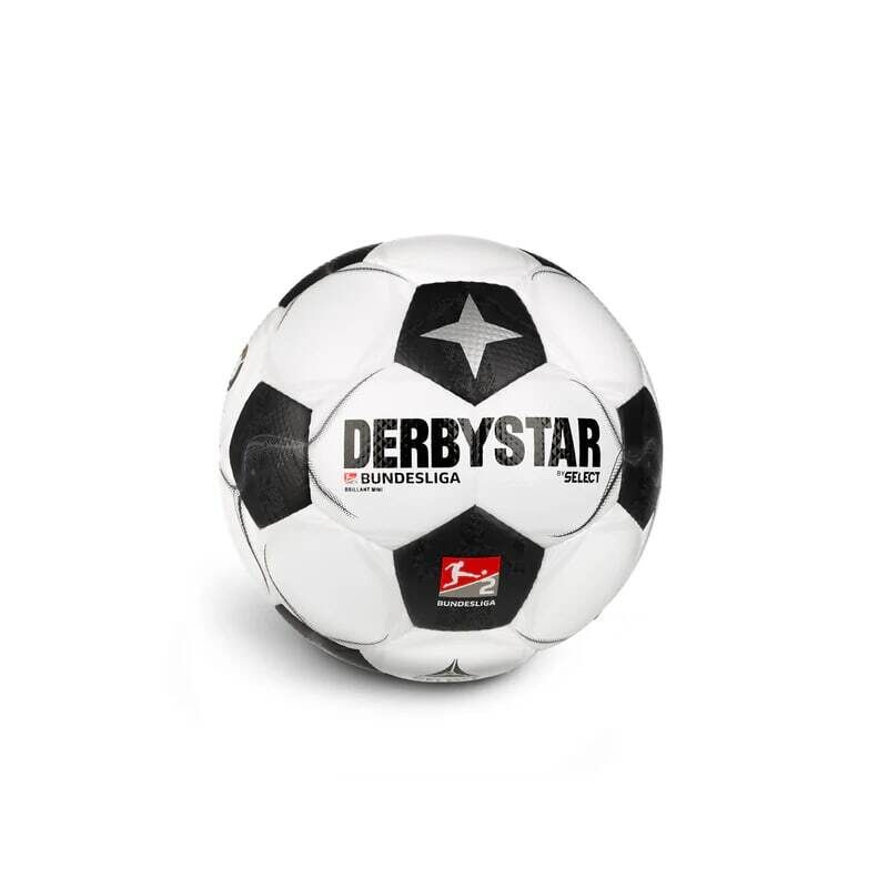 Derbystar MINIFUSSBALL BL BRILLANT - weiss/schwarz - 47 cm
