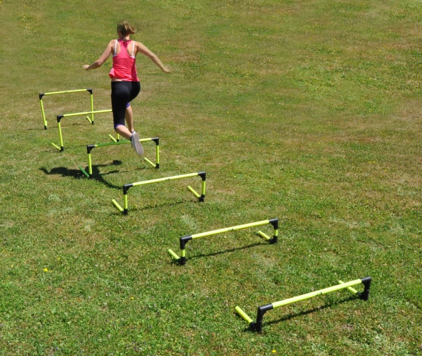 Lynxsport GmbH 6er-Set faltbare Hürden - Stecksystem