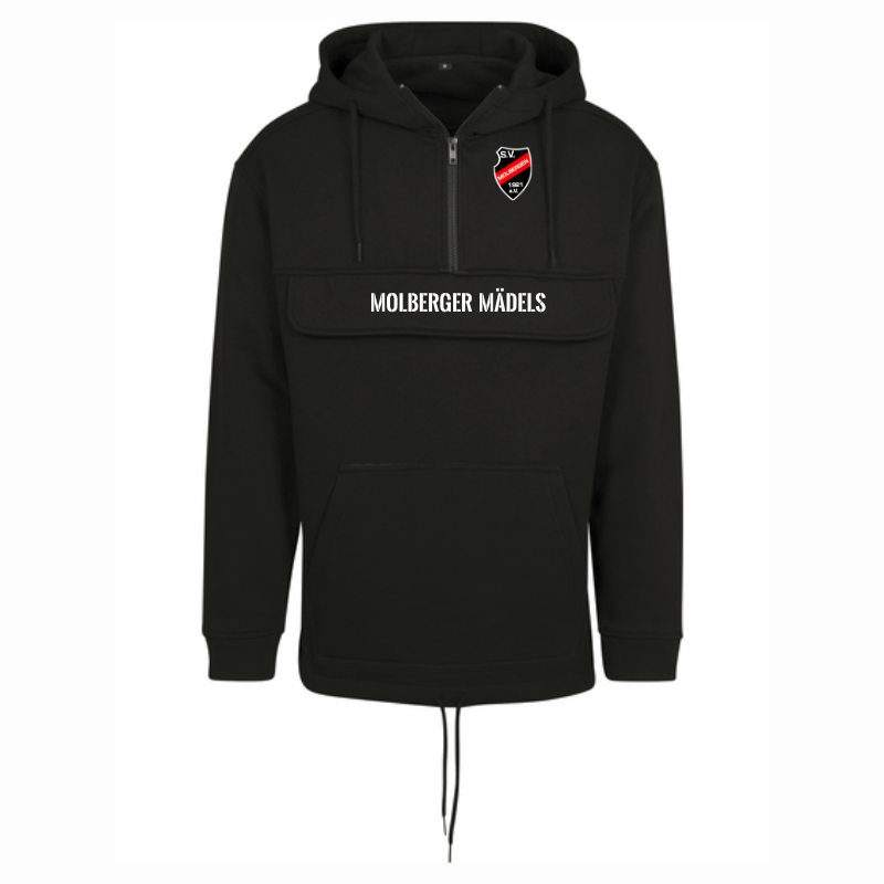 Sweat Pull Over Hoody SVM Schwarz Molberger Mädels S
